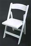 wood folding chair rental